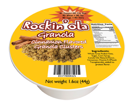 Rockin'Ola Cinnamon Granola Nut FREE