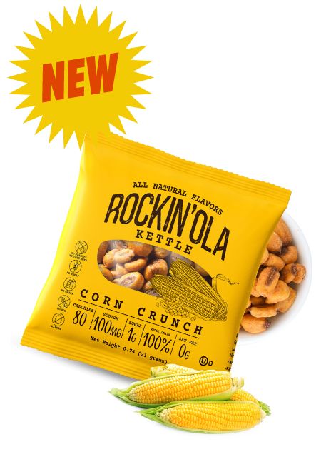Corn Crunch Kettle - Allergen Friendly - Rockin'Ola Snacks