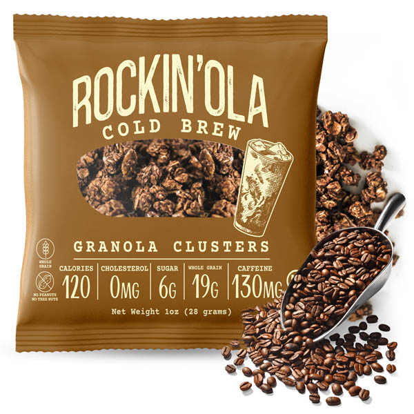 Cold Brew Granola from Rockin' Ola allergen-friendly granola